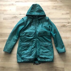 Mia Melon Women's Teal Hooded Jacket